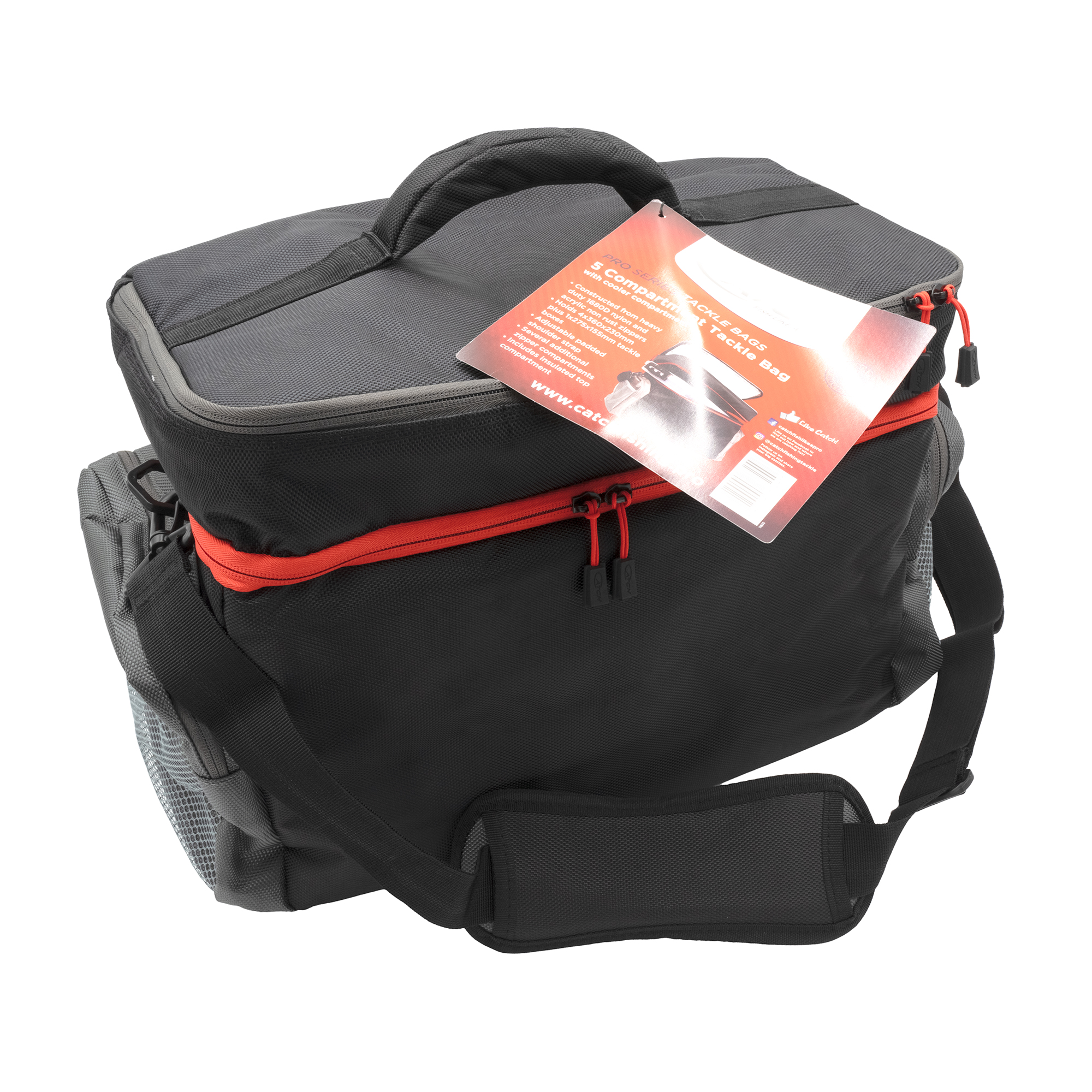 Catch 5 Compartment Tackle Bag (with bonus tackle!) 5 Catch 5 Compartment Tackle Bag (with bonus tackle!) - Image 5